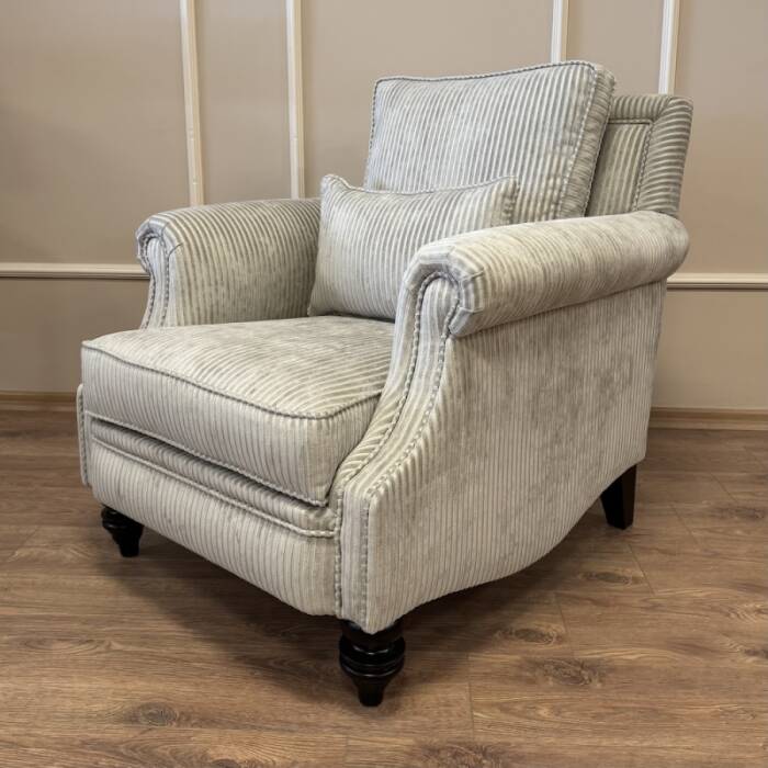 Bernard Berjer Gri Çizgili  - 3