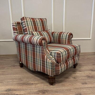 Bernard Ekose Berjer – Kırmızı  Klasik Tekli Koltuk - 2