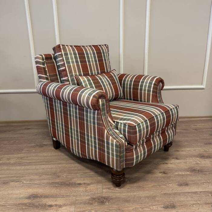 Bernard Ekose Berjer – Kırmızı  Klasik Tekli Koltuk - 5