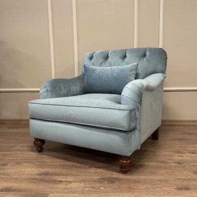 English Arm Berjer Su yeşili - 5