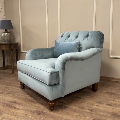 English Arm Berjer Su yeşili - 3