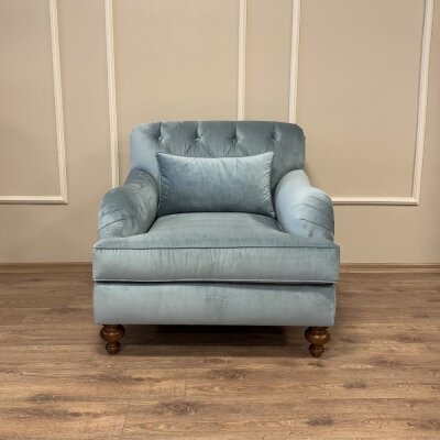 English Arm Berjer Su yeşili - 2