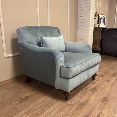 English Arm Berjer Su yeşili - 6