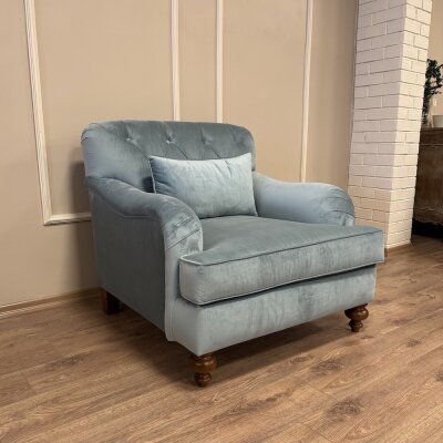 English Arm Berjer Su yeşili - 4