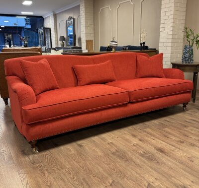 English Arm Kanepe Kırmızı