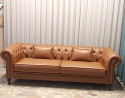 Hanel Mobilya - Klasik Chesterfield Kanepe