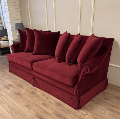 Nora Kanepe Bordo Kadife  - 7