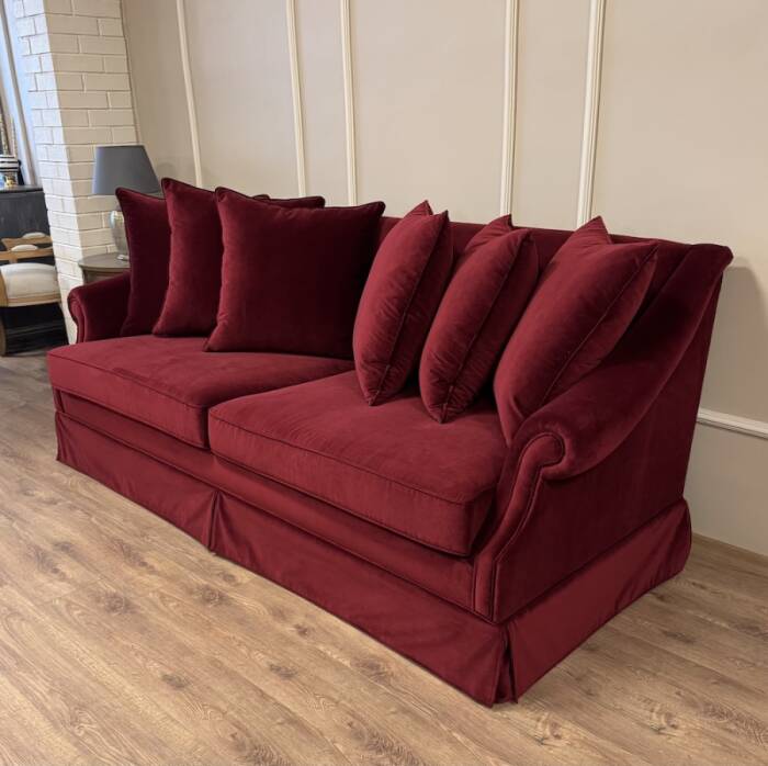 Nora Kanepe Bordo Kadife  - 7