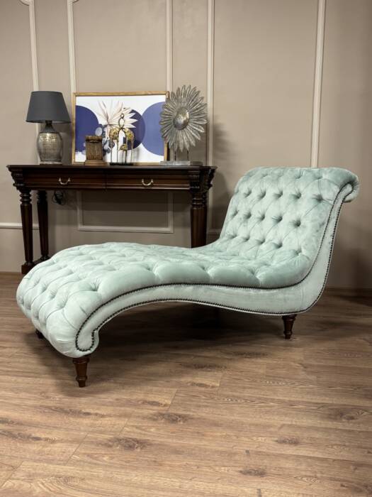 Queen Dinlenme Koltuğu Su Yeşili-Kadife - 2