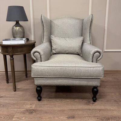 Roll Berjer Krem Keten Kumaş - 2