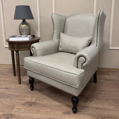 Roll Berjer Krem Keten Kumaş - 6