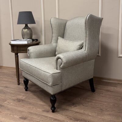 Roll Berjer Krem Keten Kumaş - 8