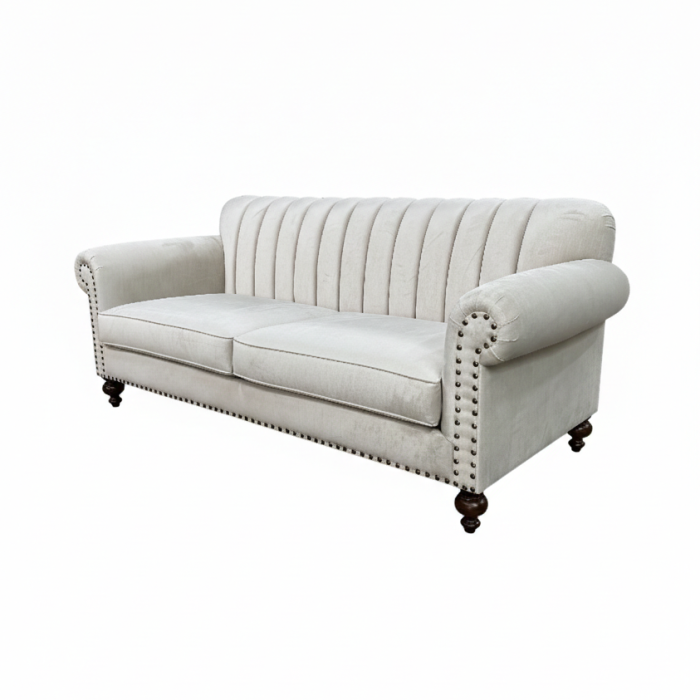 Rona Kanepe Dilimli Bej Kadife - 3