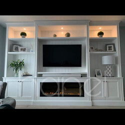 Hanel Mobilya - Şömineli Duvar Ünitesi Hanel Mobilya - Şömineli Duvar Ünitesi