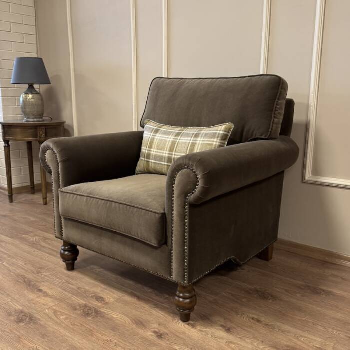 Worth Berjer Kahverengi Kadife - 1